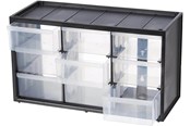 Toolboxen & Opslagsystemen - Stanley Opbergdoos with 9 Compartments Zwart - 1-93-978