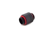 Doe-het-zelf waterkoeling - Bitspower G1/4" Carbon zwart Rotary G1/4" Extender - BP-CBRG