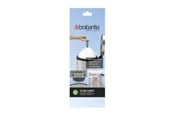 Reiniging - brabantia Size G - trash can liner - 30 L - high-density polyethylene (HDPE) - Wit - pack of 12 x 20 - 24 62 65