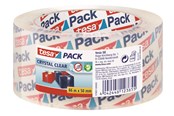 Tape & Lijm - tesa pack Crystal Clear Packaging Tape 66m x 50mm Transparent - 57807-00000-01