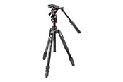 Statief - Manfrotto Befree live Aluminium tripod twist video head - MVKBFRT-LIVE