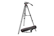 Statief - Manfrotto 502 Fluid Video head&MVT502AM alu twin leg Statief - MVK502AM-1