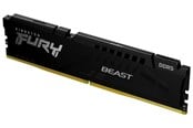 RAM - Kingston FURY Beast DDR5-5200 - 16GB - CL40 - Single Channel (1 pcs) - Intel XMP - Zwart - KF552C40BB-16