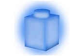Kinderlampen - Euromic LEGO Classic Silicone Brick 1000% night light with LEDlite- BLUE - 4006436-LGL-LP37