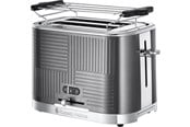 Broodrooster - Russell Hobbs Broodrooster Geo Staal 2S Toaster - 25250-56