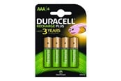 Batterij - DURACELL Recharge Plus NiMH 750mAh Rechargeable AAA Battery 1.2V - 990234