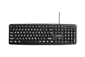 Toetsenbord - Gembird KB-US-103 - Toetsenbord - QWERTY - US - Zwart - Toetsenbord - Engels (US international) - Zwart - KB-US-103