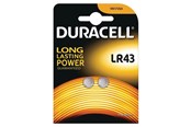 Batterij - DURACELL LR43 2-Pack: LR43 2-pack - 052581