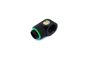Doe-het-zelf waterkoeling - Bitspower G1/4" Mat zwart Rotary 90-Degree IG1/4" Extender - BP-MB90R