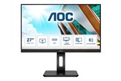 Scherm - 27" AOC U27P2CA - 3840x2160 (4K) - 60Hz - IPS - 65W USB-C - U27P2CA