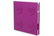 School accessoires - LEGO Stationery Locking note book Violet with gel pen - 4003064-52438