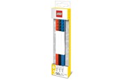 School accessoires - LEGO Stationery Gel pens 3 pcs. Rood Blauw Zwart packed in Kleur box - 4003075-51513