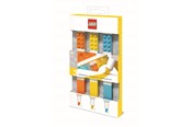 School - Euromic LEGO Stationery Highlighters 3 pcs. ORANGE YELLOW TURQUOISE packed in colour box - 516857