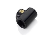 Doe-het-zelf waterkoeling - Bitspower Matt Black T-Block With Triple IG1/4" - BP-MBTB
