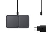 Mobiel - Adapters & Opladers - Samsung Draadloos Charger Duo (with cable) - Zwart - EP-P5400TBEGEU