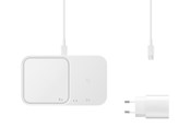 Mobiel - Adapters & Opladers - Samsung Draadloos Charger Duo (w/ cable) - Wit - EP-P5400TWEGEU