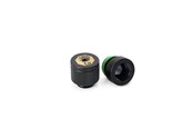 Doe-het-zelf waterkoeling - Bitspower water-exhaust fitting (Glorious Black) (2 PCS ) - BPTA-EFW-V2-GB