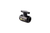 Doe-het-zelf waterkoeling - Bitspower Matt Black Mini Valve With Black Handle - BP-MVV-MBK