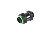 Doe-het-zelf waterkoeling - Bitspower Matt Black Dual G1/4" Adjustable Aqua Link Pipe I (22-31MM) - BP-MBDG14AALPI