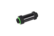 Doe-het-zelf waterkoeling - Bitspower Matt Black Dual G1/4" Adjustable Aqua Link Pipe II (41-69MM) - BP-MBDG14AALPII