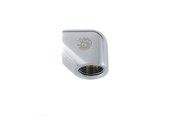 Doe-het-zelf waterkoeling - Bitspower Zilver Shining 90-Degree With Dual Inner G1/4" Extender - BP-90DIG14