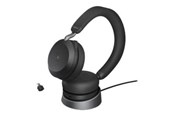 Headphones/Headsets - Jabra Evolve2 75 Link380c ms Stereo Stand Zwart - 27599-999-889