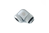 Doe-het-zelf waterkoeling - Bitspower Zilver Shining Enhance Rotary G1/4" 90-Degree Multi-Link AV / multimedia paneel For OD 12MM - BP-E90RML