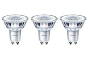 Armaturen & Lampen - Philips LED spot SceneSwitch 4.8W (50W) 822-827 36° 3-pack GU10 - 929002981856