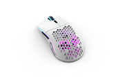 Muis - Glorious Model O- Wireless - Matte White - Gaming muis - Optisch - 6 knoppen - Wit met RGB-licht - GLO-MS-OMW-MW