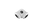 Doe-het-zelf waterkoeling - Bitspower Deluxe Wit Enhance 90-Degree Dual Multi-Link AV / multimedia paneel For OD 12MM - BP-DWE90DML