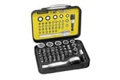 Gereedschap - Stanley Set Of 39 1/4" Drive Bits (25mm) + 1 Magnetic Bit Houder With Lock Ring - 1-13-906