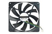 Case Fan - QNAP 140x140x25mm fan 12V 4PIN - Case ventilator - 140mm - Black - FAN-14CM-T01