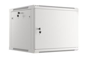 Rackkoffers - Lanberg WF01-6609-00S - 9U - Wall-Mount Rack Cabinet - WF01-6609-00S