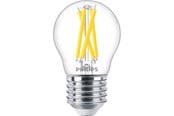 Armaturen & Lampen - Philips LED spot Classic Mini-ball 3.4W/922-927 (40W) Clear WarmGlow Dimmable E27 - 929003013201