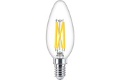 Armaturen & Lampen - Philips LED spot Classic Candle 3.4W/922-927 (40W) Clear WarmGlow Dimmable E14 - 929003012201