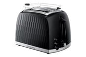 Broodrooster - Russell Hobbs Broodrooster Honeycomb Zwart 2 Slice - 26061-56