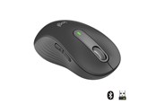 Muis - Logitech Signature M650 Large Draadloos Graphite (Left Handed) - Muis - Optisch - 5 knoppen - Zwart - 910-006239