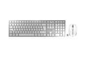 Toetsenbord - Cherry DW 9100 - Keyboard and mouse set - Noords - Wit - JD-9100PN-1