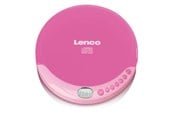 CD-speler - Lenco Portable CD player in pink - CD-011PK