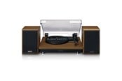 Platenspeler - Lenco Turntable with BT and 2 external speakers - Platenspeler Bruin - LS-100WD