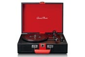 Platenspeler - Lenco Suitcase turntable with BT and built-in speakers - Platenspeler Zwart - TT-110BKRD