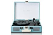 Platenspeler - Lenco Suitcase Platenspeler with BT and built-in speakers - Platenspeler Blauw - TT-110BUWH