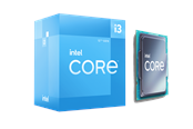 CPU - Intel Core i3-12100 Alder Lake CPU - 4 kernen - 3.3 GHz - Intel LGA1700 - Intel Boxed (met koeler) - BX8071512100