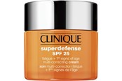 Gezichtsverzorging - Clinique Superdefense SPF25 fatigue + 1st signs of age multi-correcting cremel - 50ml - 020714904111
