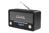 DAB & Wekkerradio - DENVER DAB-18DONKERGRIJS - DAB draagbare radio - Bluetooth - DAB/DAB+/FM - Stereo - Grey - DAB-18DARKGREY