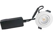 Lampen - Nordtronic Laag profiel ECO 6W 2700K IP54 - 32111012