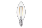 Armaturen & Lampen - Philips LED spot CorePro Candle 4,3W/827 (40W) Clear E14 - PH-34726700