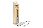 USB hub - Club 3D CSV-1543 - hub - 4 poorten USB hub - 4 - Zilver - CSV-1543