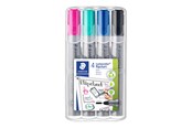 Schrijf- en tekengerei - Staedtler Flipchart marker Lumocolor 4 stuks/doos - 356 WP4