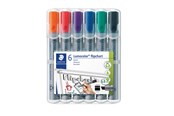 Schrijf- en tekengerei - Staedtler Flipchart marker Lumocolor 6 stuks/doos - 356 B WP6